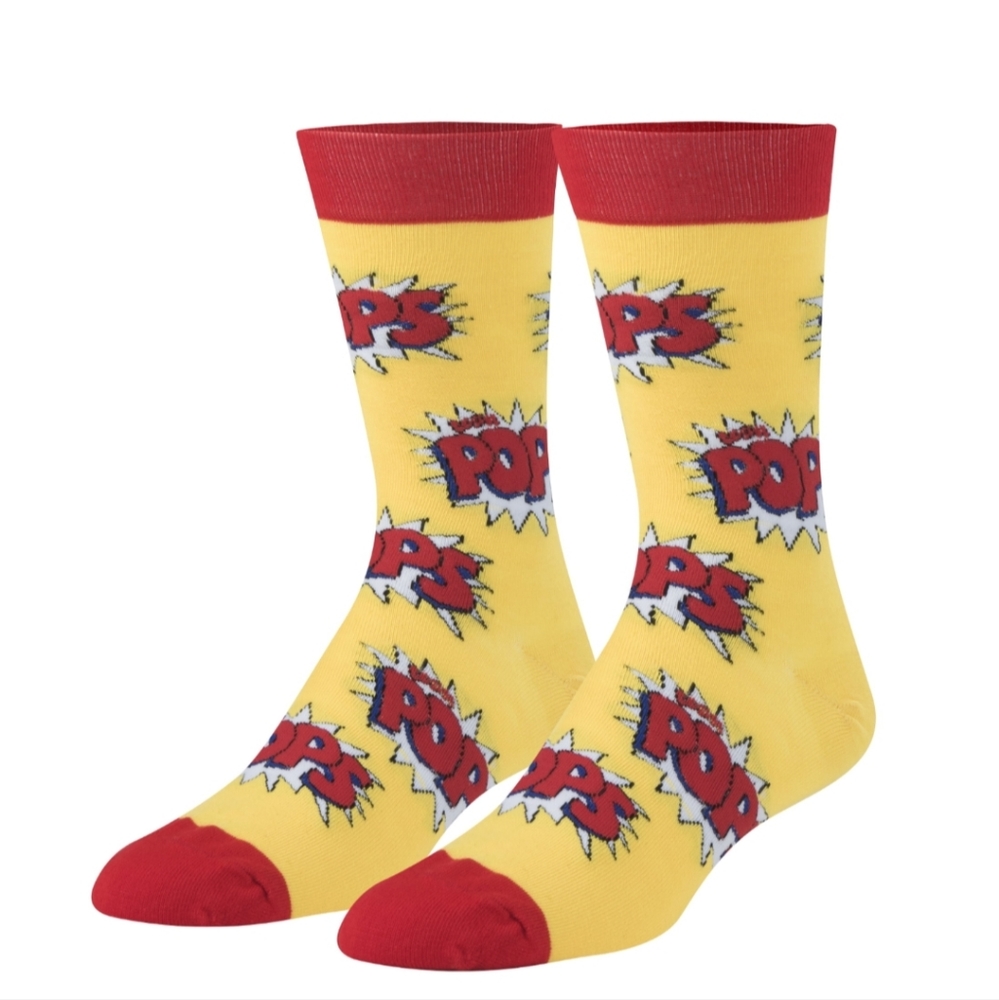 3/$25 Corn Pop Printed Men's Socks